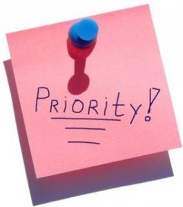 prioritizing your time and efforts